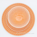 Prave de design exclusivo pintado de sobremesa Plate Ceramic Dinnerware